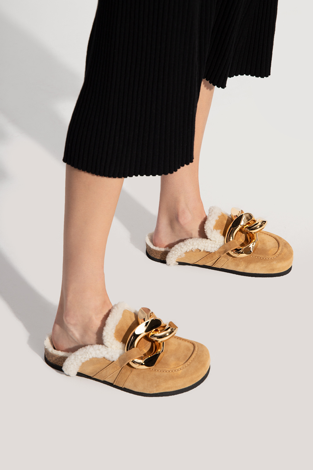 Suede slides J.W. Anderson - Disruptor lace-up sneakers